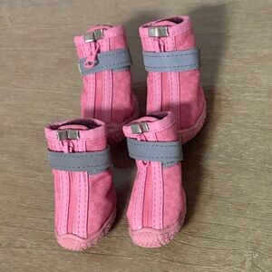 Pink Dog Shoes - Waterproof
